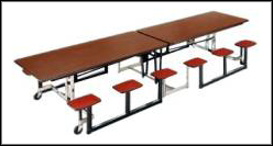 gp12-12 Mobile Table with Seating