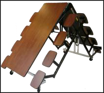 gp12-16 Mobile Table with Seating