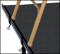 stand riser chair stop