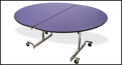 fr-6066-c429 oval Mobile Table without Seating